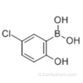 Acido boronico, B- (5-cloro-2-idrossifenil) CAS 89488-25-5